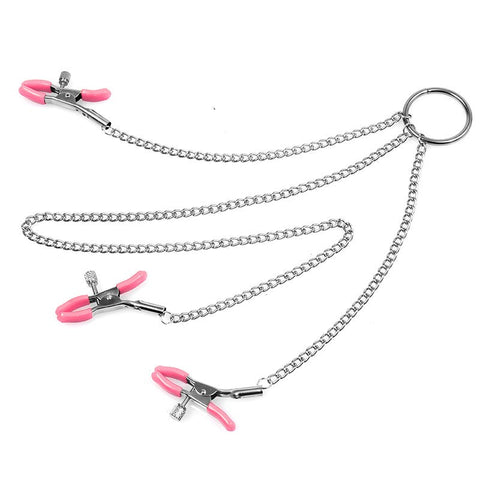 Twisted Nipple & Clit Clamps by BDStyle - Butt Plugs