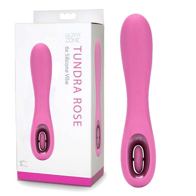 UltraZone Tundra Rose Silicone - - G-Spot Vibrators