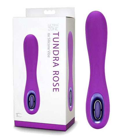 UltraZone Tundra Rose Silicone G-Spot Vibrator by Topco - G-Spot Vibrators