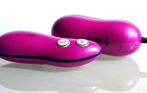 Reign Remote Control Vibrating Egg by Vibe Therapy - Steel Sex Toys