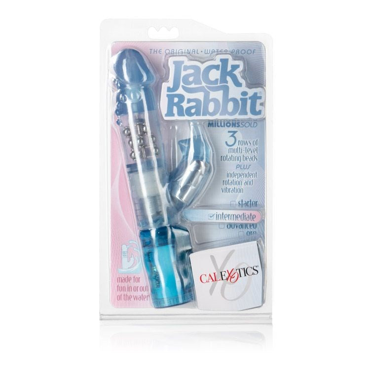 Waterproof Jack Rabbit Vibrator 3 Rows - - Penis Pumps And Stretchers