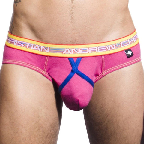 Almost Naked Dare Brief Sunset Pink Mens G-String - Jocks and G-Strings