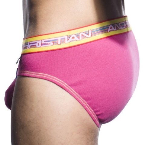 Almost Naked Dare Brief Sunset Pink Mens G-String - Jocks and G-Strings