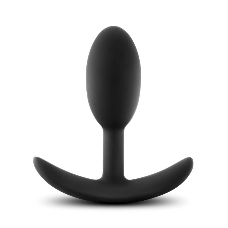 Anal Adventures Platinum Vibra Slim Plug - Butt Plugs