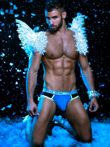 Trophy Boy Brief Navy Blue by Andrew Christian - Mens Briefs And Boxers