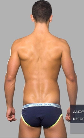 Trophy Boy Brief Navy Blue by Andrew Christian - Mens Briefs And Boxers