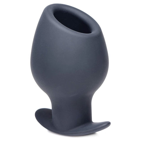 Ass-Goblet Hollow Core Silicone Anal Plug by BDStyle - Anal Dildos
