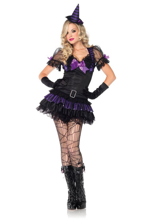 Black Magic Babe Costume by Leg Avenue - Fancy Dress Ups