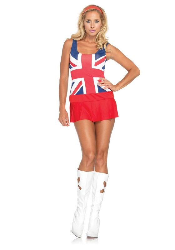 Cheeky Brit Costume - Fancy Dress Ups