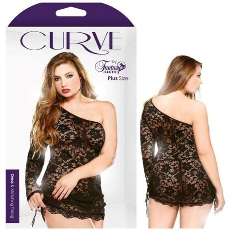 Curve Dress & Thong - Babydolls and Chemises