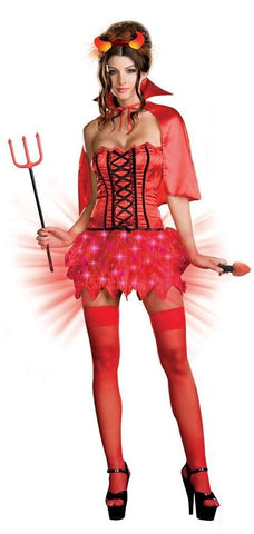 Devil's De-Light Costume by Dream Girl Lingerie - Fancy Dress Ups