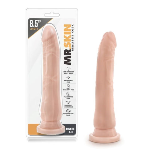 Dr. Skin Realistic Cock Basic 7.5 Dong by Blush Novelties - Realistic Dildos