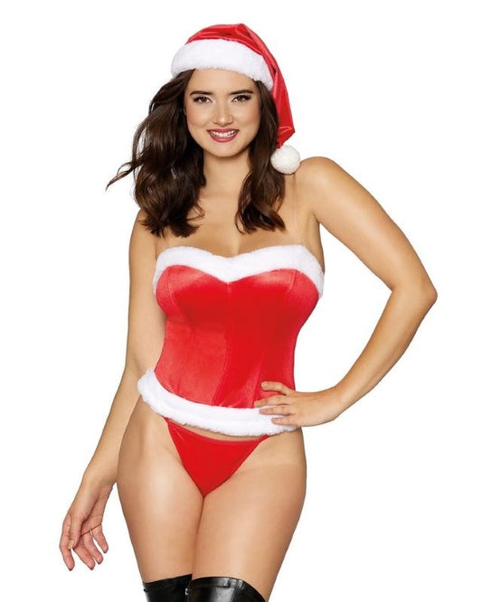 Bustier G-String & Hat by Dream Girl Lingerie - Bustiers and Corsets
