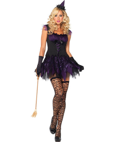 Enchanting Mistress Costume by Leg Avenue - Fancy Dress Ups