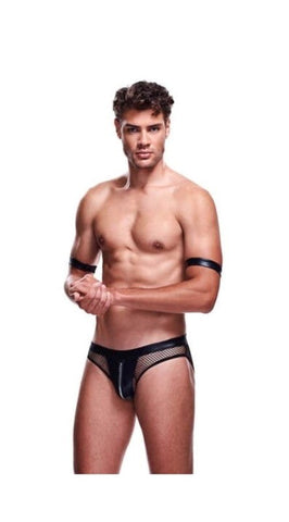 Envy 2 Piece Sexy Cop Set Blec11 by Envy Menswear - Mens Briefs And Boxers