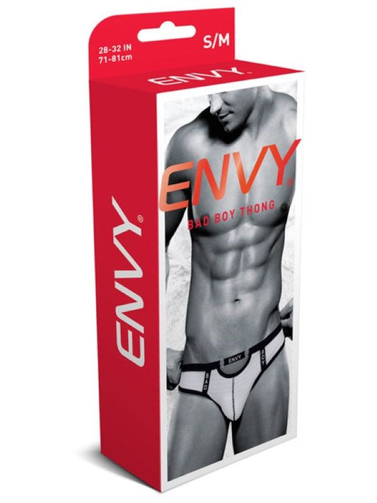 Envy Bad Boy Thong - White