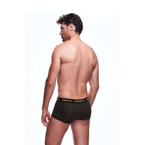 Envy Mesh Short Boxer Black by Envy Menswear - Mens Briefs And Boxers