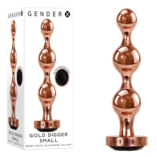 Gender X Gold Digger Butt Plug by Evolved - Butt Plugs