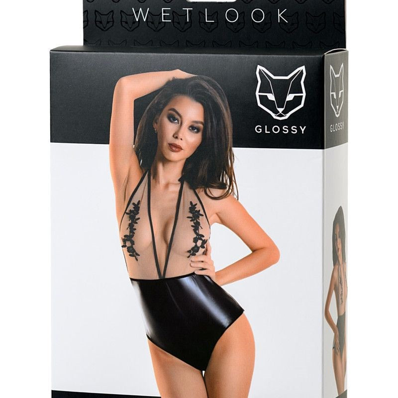 Glossy Wetlook Bodysuit Kiara - Her Fetish