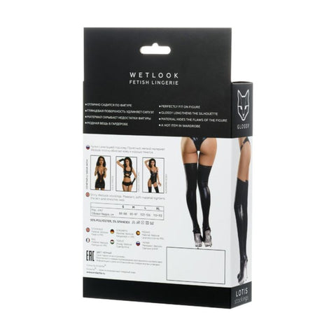 Glossy Wetlook Stockings Lotis by ToyFa - Her Fetish