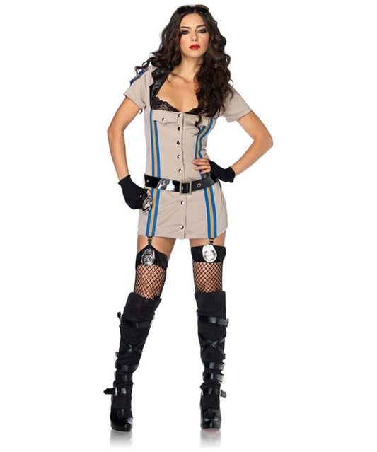 Highway Patrol Honey Costume by Leg Avenue - Fancy Dress Ups