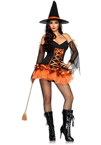 Hocus Pocus Hottie Costume by Leg Avenue - Fancy Dress Ups