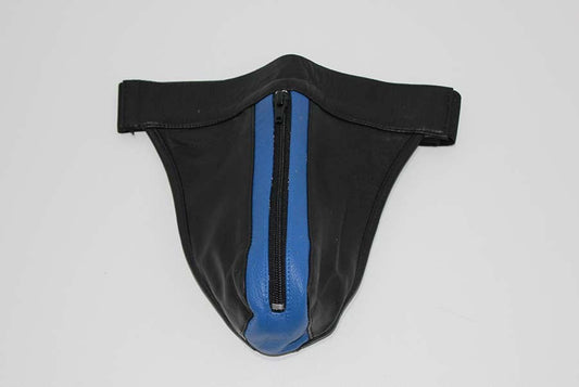 JAX Leather Jocks Black & Blue