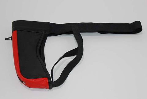 JAX Leather Jocks Black & Red Mens G-String - Jocks and G-Strings