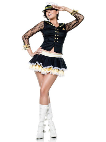 Lacy Navy Costume by Seven 'til Midnight - Fancy Dress Ups