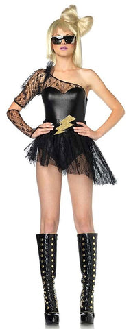 Lightning Rocker Costume by Leg Avenue - Fancy Dress Ups