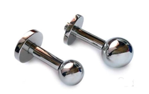 Anal Lollipop Butt Plug by Hell's Couture - Steel Sex Toys