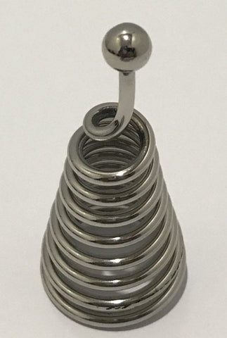 Metal Nipple Extender Whirl by Hell's Couture - Breast and Nipple Toys