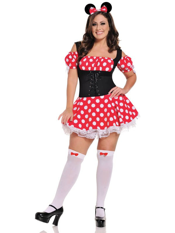 Mickey's Mistress Costume - Fancy Dress Ups