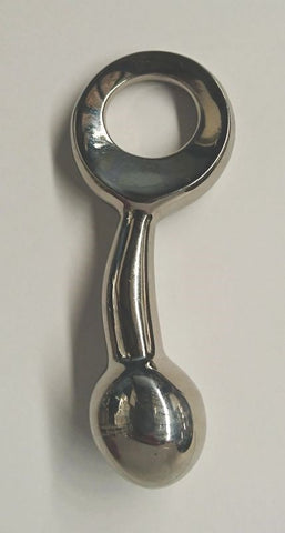 Nicki Steel Prostate Plug by Hell's Couture - Steel Sex Toys