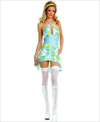 O-Ring Go Go Dress Sexy Costume by Music Legs - Fancy Dress Ups