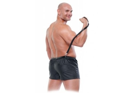 Fetish Fantasy Obedience Men's Boxer with Lead - Mens Briefs And Boxers
