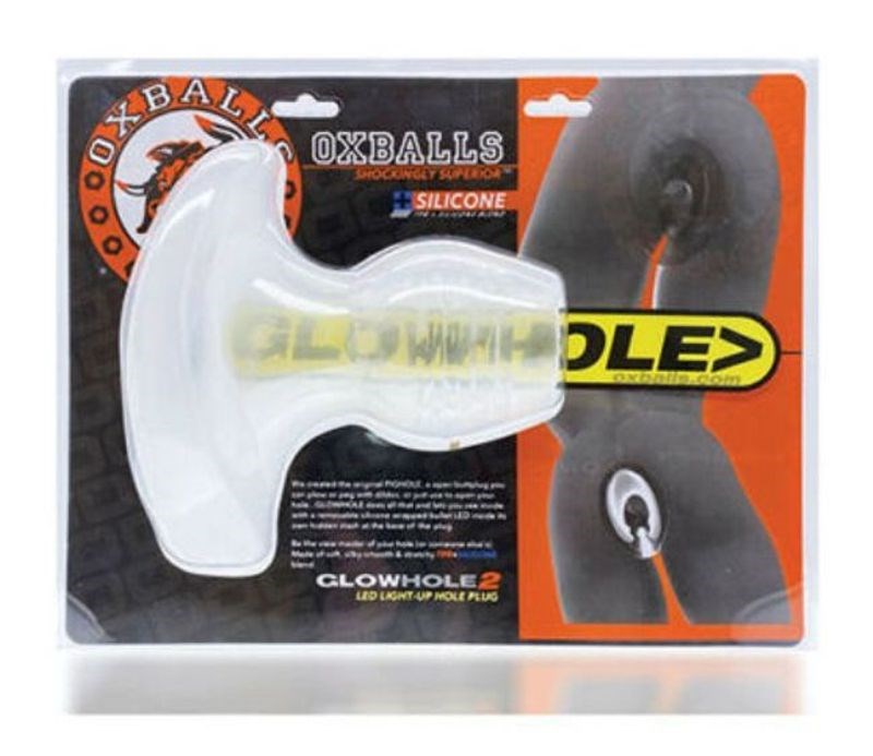Glowhole LED Lit Fuckplug by Oxballs - Anal Vibrators