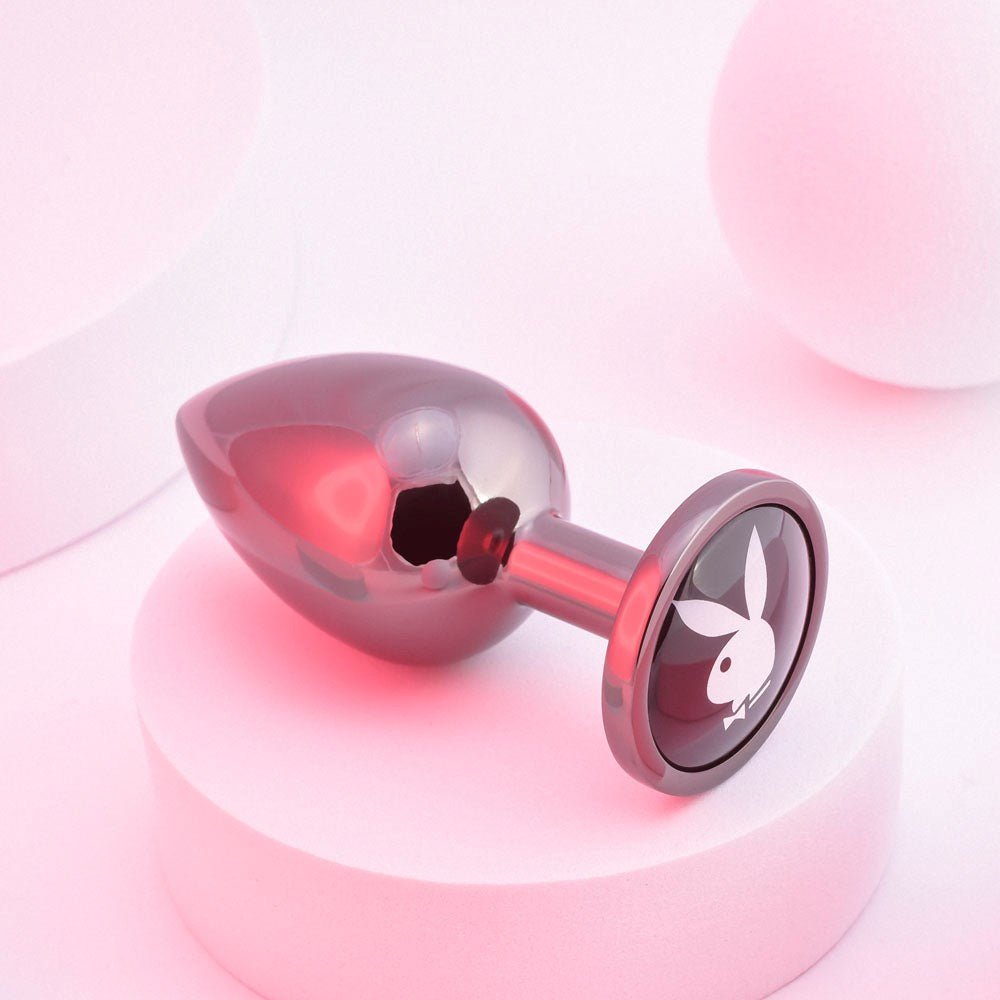 Playboy Pleasure Tux Body Safe Metal Butt Plug - Butt Plugs
