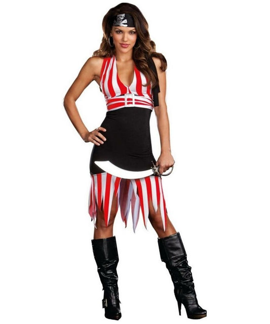 Pleasure Pirate Costume by Dream Girl Lingerie - Fancy Dress Ups