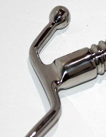 Pro-Steel Prostate Milking Massager by Hell's Couture - Steel Sex Toys
