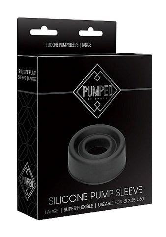 Pumped Silicone Pump Sleeve by Shots Toys - Penis Pumps And Stretchers
