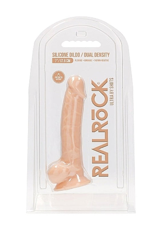 Realrock Ultra Silicone Dido with Balls Flesh