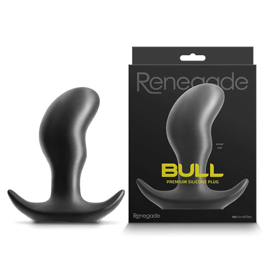Renegade Bull Black Butt Plug by NS Novelties - Butt Plugs