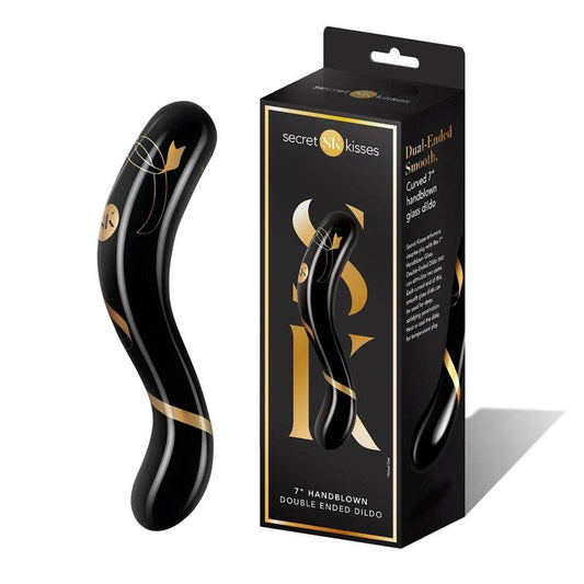 Secret Kisses Handblown Double Ended Dildo
