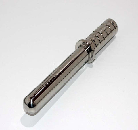 Smooth Vagina & Anal Probe Steel by Hell's Couture - Anal Dildos