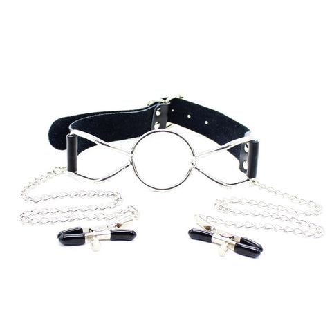 Spider Mouth Gags and Nipple Clamps by BDStyle - Breast and Nipple Toys