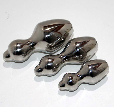 Steel Babushka Anal Plug by Hell's Couture - Steel Sex Toys