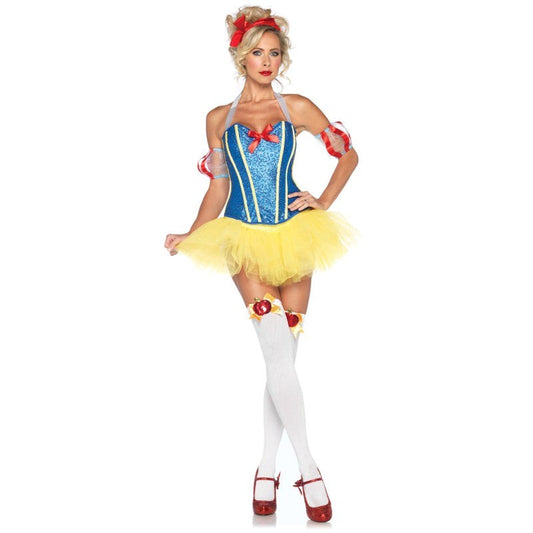 Snow White Costume by Leg Avenue - Fancy Dress Ups