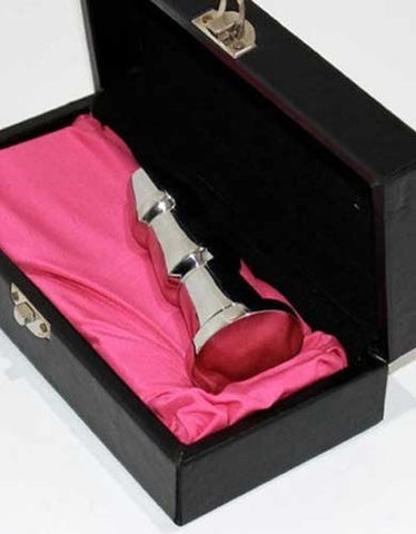 Tiered Steel Stimulator Butt Plug by Hell's Couture - Steel Sex Toys