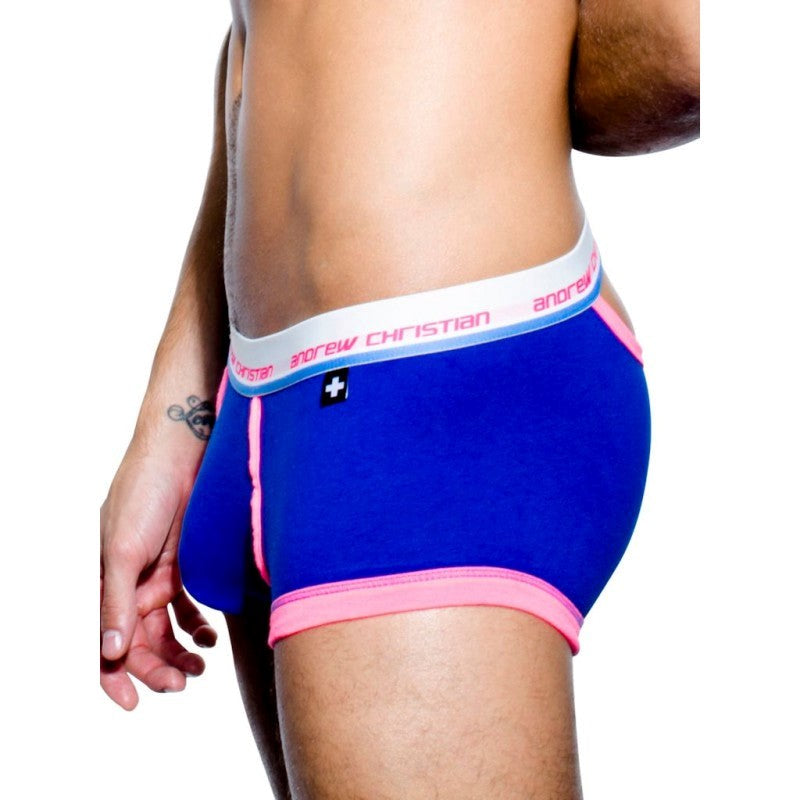 Tighty Whitie Punked Cresent Boxer Royal - Jocks and G-Strings